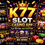 K77Slot casino homepage